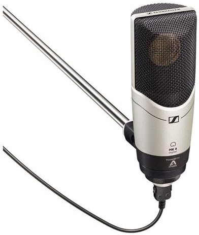 Miniatura 2 de Micrófono de estudio Sennheiser MK4 de diafragma grande con condensador, Dorado