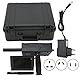 Eujgoov AKS 3D Black Eagle Metalldetektor mit Bildschirmgenauigkeit Version Treasure Hunter Detector AC100~240V(EU-Stecker)