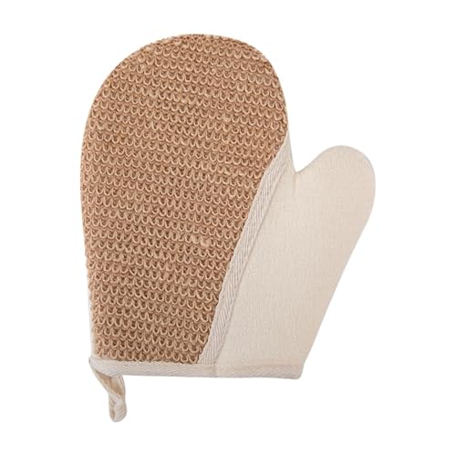 perfeclan Guante de baño exfoliante para ducha, cómodo, de limpieza profunda para hombres y mujeres, ligero y elimina piel muerta.