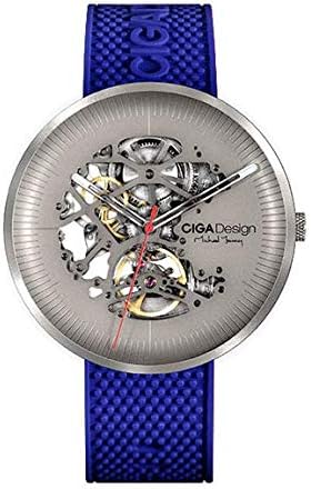 titanium skeleton watch