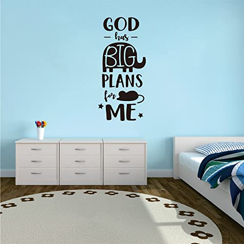 Vinilo decorativo cristiano para pared 10x22 pulgadas miniatura 5
