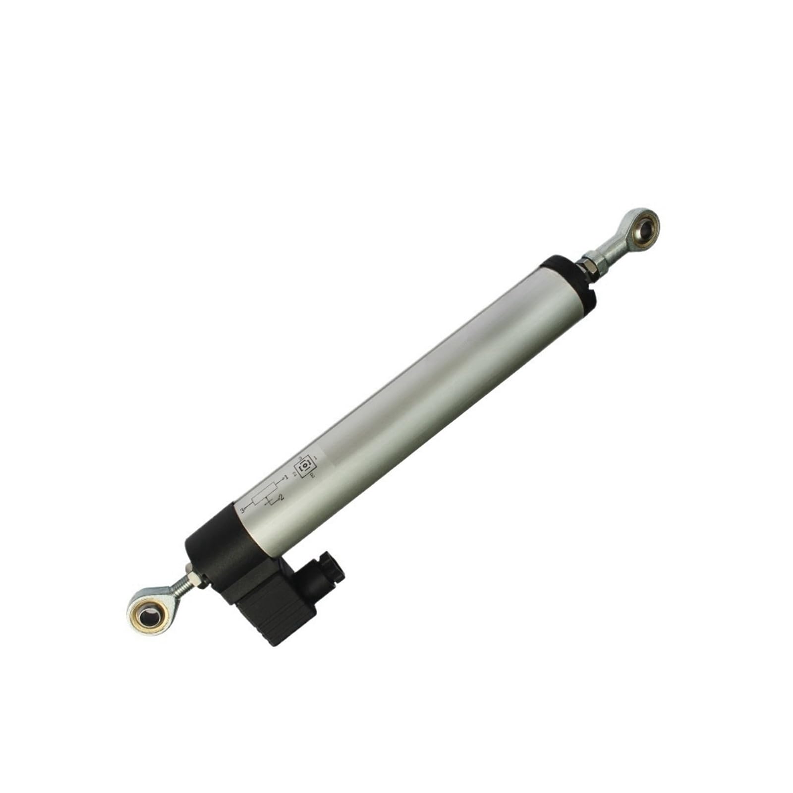 JFQOWCMP KPC1H50mm Round Tie Rod Type Linear Displacement Sensor 75mm-750mm Electronic Ruler(KPC1H-325mm)
