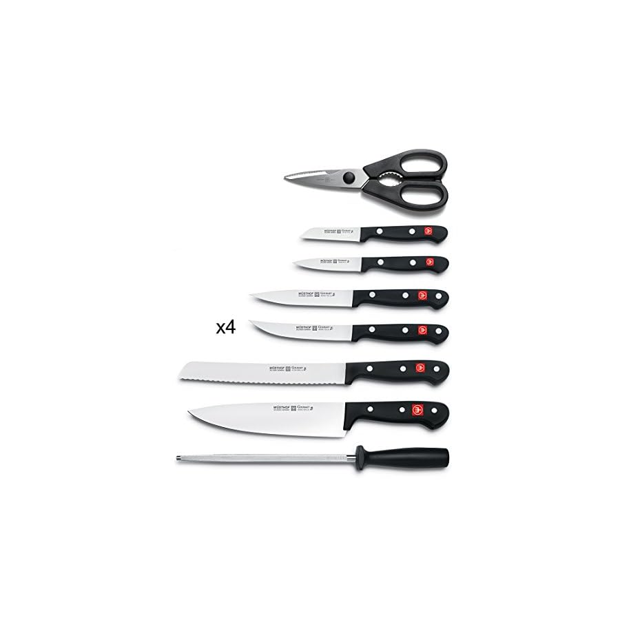 WÜSTHOF Gourmet 12-Piece Knife Block Set