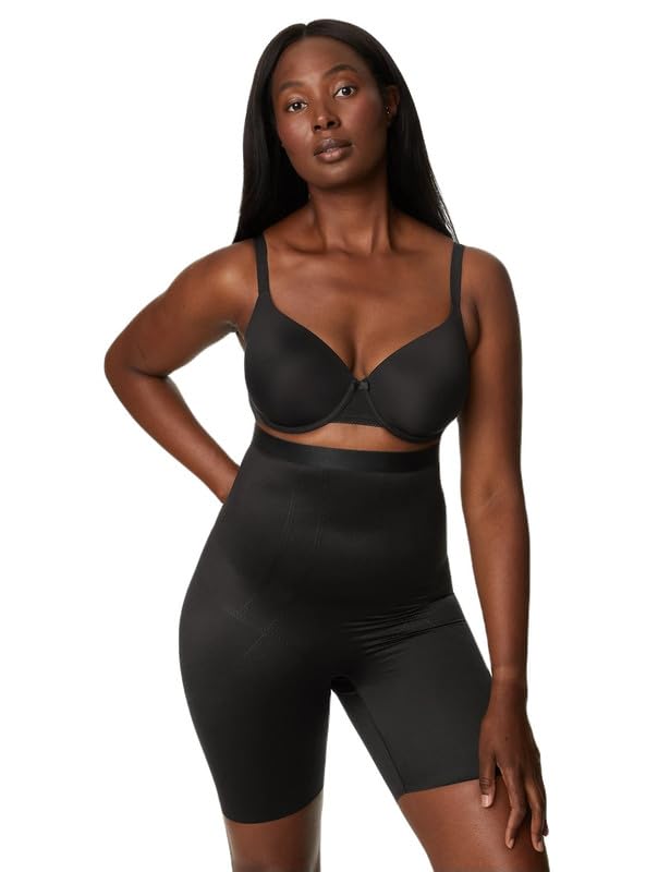 marks & spencer Magicwear™ Womens Polyamide Blend Solid High Rise Cycling Short-picture-37