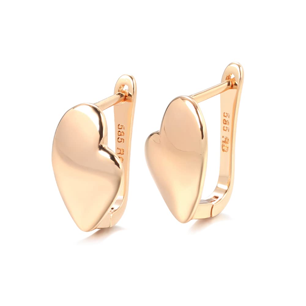 Shining Diva Fashion 18k Rose Gold Plated Latest Stylish Copper Zircon Earrings for Women and Girls (14476er) (B09ZKZQXYC) Amazon Price History, Amazon Price Tracker