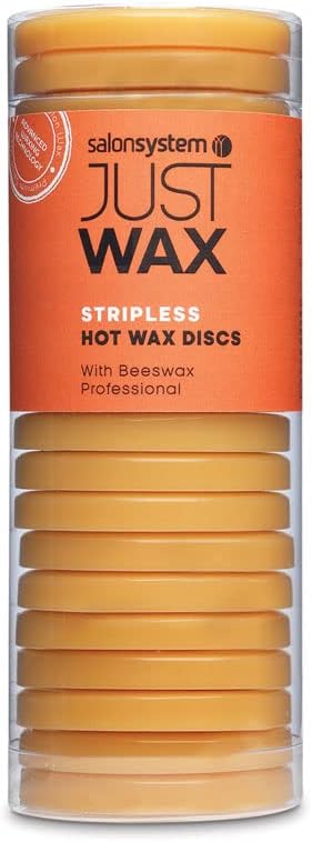 Just Wax Hot Brazilian Wax Discs – No Strips Required - Pack of 20 Discs