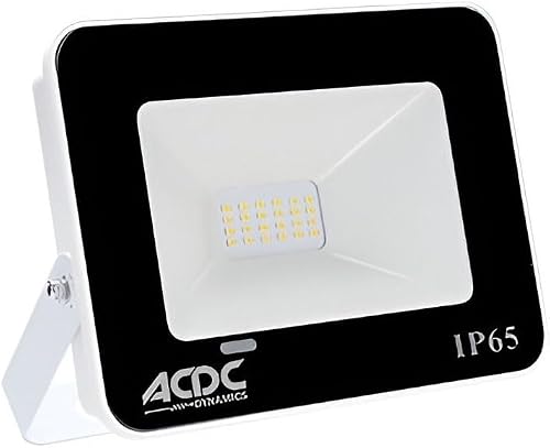 230VAC 10W 6000K IP65 LED Flood Light with Day/Night Sensor, Cool White