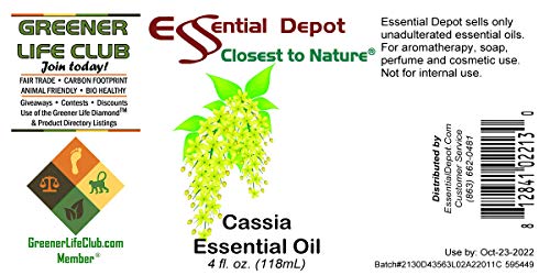 Aceite Esencial Cassia Essential Depot 4 oz miniatura 4