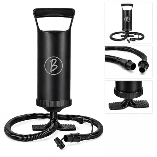 Image of Btag Heavy-Duty Manual Pump | Portable Hand Air Pump for Inflatable Toys, Bikes, Balls & Household Use