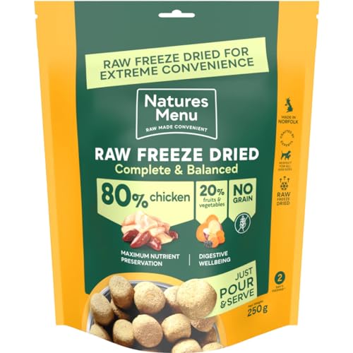 Natures Menu Freeze Dried Dog Food 80/20 Chicken - 250g