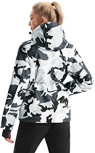 Image of IUGA Waterproof Ski Jacket Women Warm Outdoor Winter Jackets Windproof Snowboard Winter Coats for Mountain Hiking
