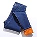 Produktbild Thermal Fleece Denim Jeggings, Winter Warm Women Velvet Elastic Leggings Pants, Thicken Skinny Fleece Lined Denim Pant Stretchy Trousers 31 Blue