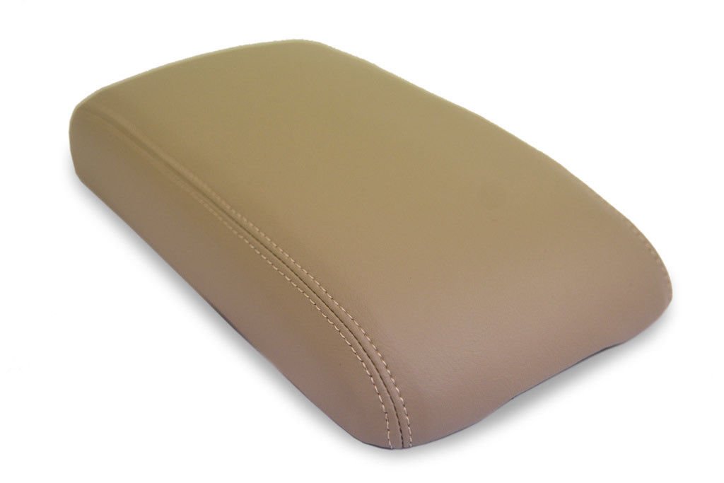 Autoguru Center Console Armrest Synthetic Leather Cover Beige Made for Lexus LS400 89-94