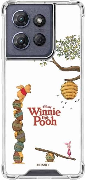 Skinit Clear Phone Case Compatible with Moto G 5G (2025) - Officially Licensed Disney Winnie The Pooh Hundred Acre Wood Design