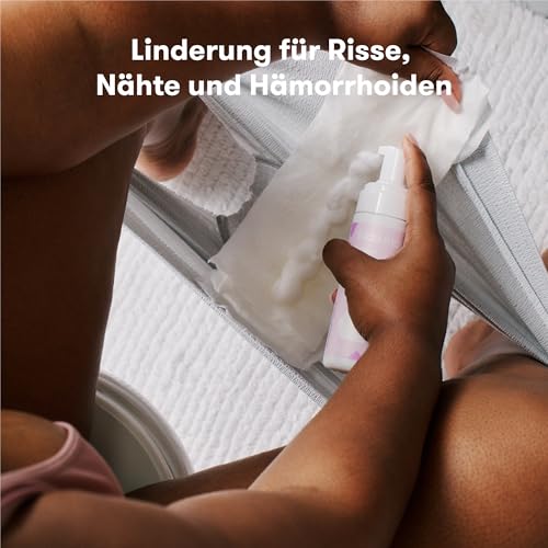 Frida Mom Wochenbett Intimpflegeschaum mit Hamamelis | Kühlend & beruhigend für Vulva bis Po | Reduziert Schwellungen nach der Geburt | Ohne Duftstoffe | Schritt 5 im Erholungsprogramm