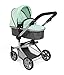 Produktbild Bayer Chic 2000 - Puppenwagen Mika, 2in1 Kombipuppenwagen für Kinder von 4 bis 8 Jahren, Melange anthrazit, Mint