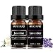 Lavender and Jasmine Essential Oil, 100% Pure, Undiluted, Natural, Organic Aromatherapy Essential Oils Gift Set, 10MLx2
