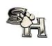 Sam Houston State Bearcats Chrome Metal Auto Emblem