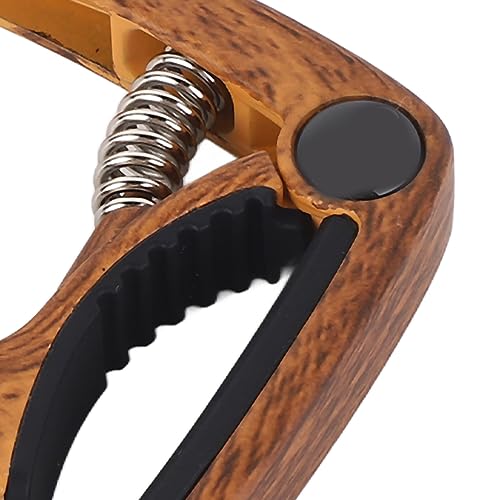Guitarra Elétrica Capo Metal Maple Bass Capo Tensão de Mola Ajustável Capo para Baixo Ukulele Acústi