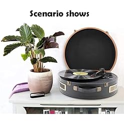 Tourne-Disque, Platine Vinyle Bluetooth avec Haut-parleurs intégrés, 3 Vitesses nostalgique Portable Vintage Valise LP… - Les Beatles, Paul McCartney, John Lennon, RIngo Starr, George Harrison Tourne-Disque, Platine Vinyle Bluetooth avec Haut-parleurs intégrés, 3 Vitesses nostalgique Portable Vintage Valise LP… – Image 4