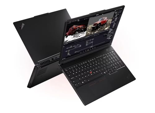 Image of New ThinkPad P16 Gen 3 Mobile Workstation Laptop 16″ 4K UHD+ Display 20-Cores Ultra 7 255HX 128GB DDR5 4TB SSD RTX PRO 2000 Blackwell GDDR7 Graphic Webcam Number Pad Copilot Key Thunderbolt Win 11 Pro