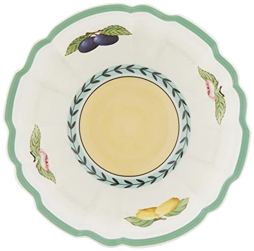 French Garden Fleurence Rice Bowl By Villeroy & Boch - 20 Ounces, White #TOP1