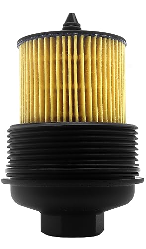 OXCANO Engine Oil Filter and Cap Assembly Replaces 12605565 PF458G Compatible with Pontiac G5 G6 Grand Am Pursuit Solstice Sunfire,Compatible with Polaris Slingshot