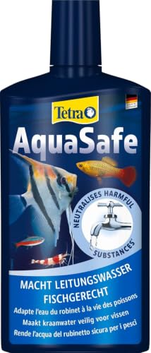 Tetra AquaSafe para Agua de Acuario Natural y Apta para Peces, 500 ml
