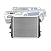 M: 21410-3S210 Compatible For Nissan Pickup D22 Car Cooling System Aluminum Radiator Tank High-Strength Aluminum Material