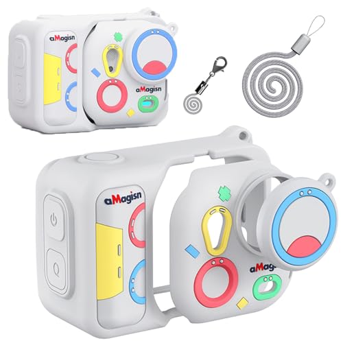 Taoricup Insta360 Go Ultra Ή VRP[X یP[X یJo[ Insta360 Go Ultra Ή ANZT[ YLbv Xgbv ANVJ {̃Jo[ (Grey)