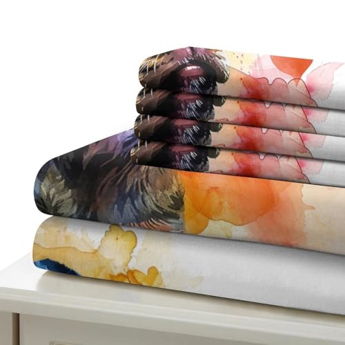 Housse de couette 3D respirante pour lit Super King finie la transpiration