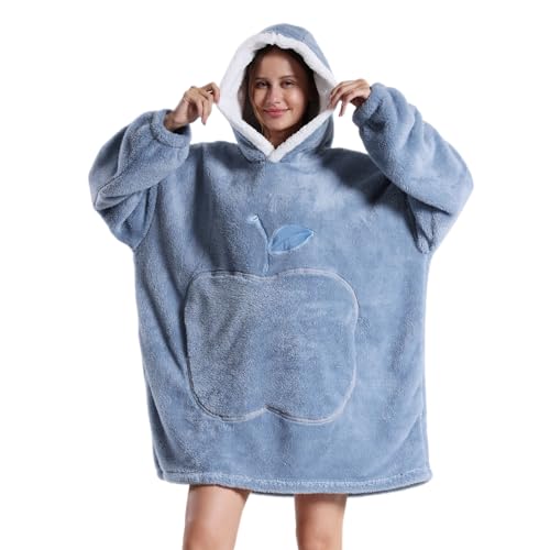 Couverture à capuche surdimensionnée idée cadeau originale pour adulte