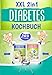 Produktbild XXL 2in1 Diabetes Kochbuch: Das Diabetiker Rundum-Sorglos-Paket mit 303 Rezepten für Diabetes Typ 1, Typ 2 & Schwangerschaftsdiabetes | Ratgeber + Rezeptbuch mit Nährwert- & Broteinheit-Angaben