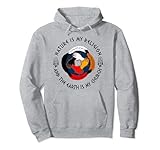 Die Natur ist meine Religion und die Erde ist meine Kirche Pullover Hoodie