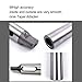ATOPLEE 3pcs Morse Taper Drill Sleeve Reducing Adapter for Lathe Milling,MT2 to MT1,MT3 to MT2,MT4 to MT3