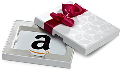 Amazon.com Gift Card in a White Gift Box (Classic White Card Design)