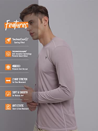 Image of TECHNOSPORT Men's Slim Fit T-Shirt - (MTOR17) Pack of 1