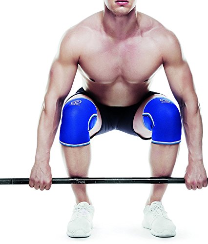 Rehband Knee Support Sleeve - 7084-7mm - Blue - XLarge - 1 Sleeve