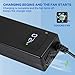 YZPOWER 42V 2A Lithium Battery Charger for 36v 10s Li-ion Battery Pack,36v Smart Power Suppluy Fast Charging with Display Built-in Fan