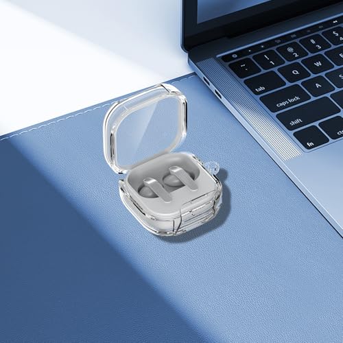 Coque Galaxy Buds 4 Pro silicone rouge évite chutes avec béquille - 4