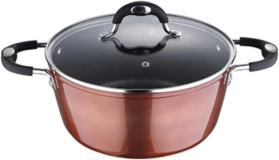BERGNER Q2917 5-Piece Forged Aluminium Induction Cookware Set, Pandora, Brown