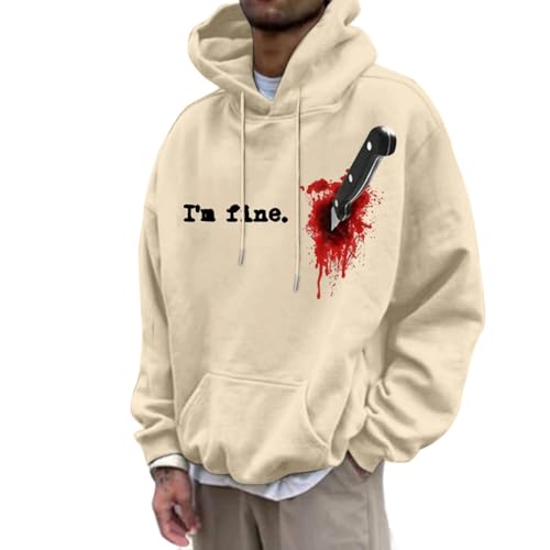 Sweat à capuche homme zippé oversize avec manches longues en pull fleece soft