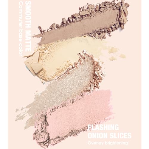 Eyeshadow Palette Soft Pink Eyeshadow Nude Blendable Eye Shadow Matte Shades Natural Shimmer Eye Makeup 9 Shades Highly Pigmented Everyday Neutral Natural Look For Women Girls (MG-102) - Image 4