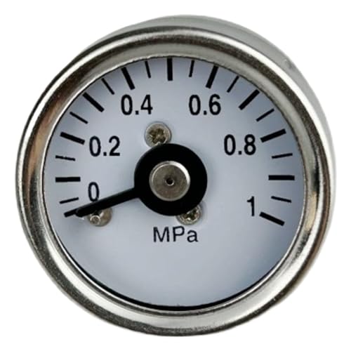 Manomètre pneumatique axial 30mm R1/8 mini jauge de pression 10 bar