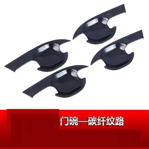 Cubierta protectora de manija para Mitsubishi Outlander PHEV 2013-2020 ABS 2