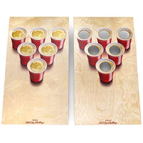 GoSports Beer Pong Cornhole Game - Includes 2 Boards, 8 Bean Bags and Carrying Case by GoSports - Used condition - US$91.08