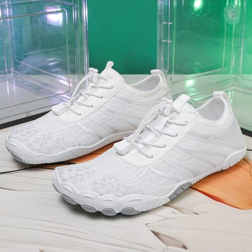 Image of Hike Barefoot Shoes for Women Men Breathable & Non-Slip Athletic Footwear Wide Toe Water Shoes,Designed for Walking,Running&Swimming
