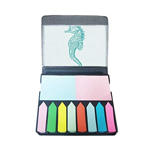 Marque-page hippocampe bleu marine pour vos moments de lecture apaisants