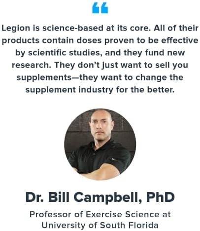 Miniatura 5 de LEGION Whey+ Proteína de Suero Aislado de Vacas Alimentadas con Pasto - Polvo de Proteína de Suero Aislado Bajo en Calorías, Sin OMG, Sin Azúcar,