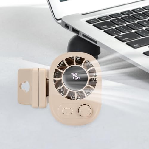 Ventilador de cintura portátil de 1800mAh para combatir el calor al viajar 4